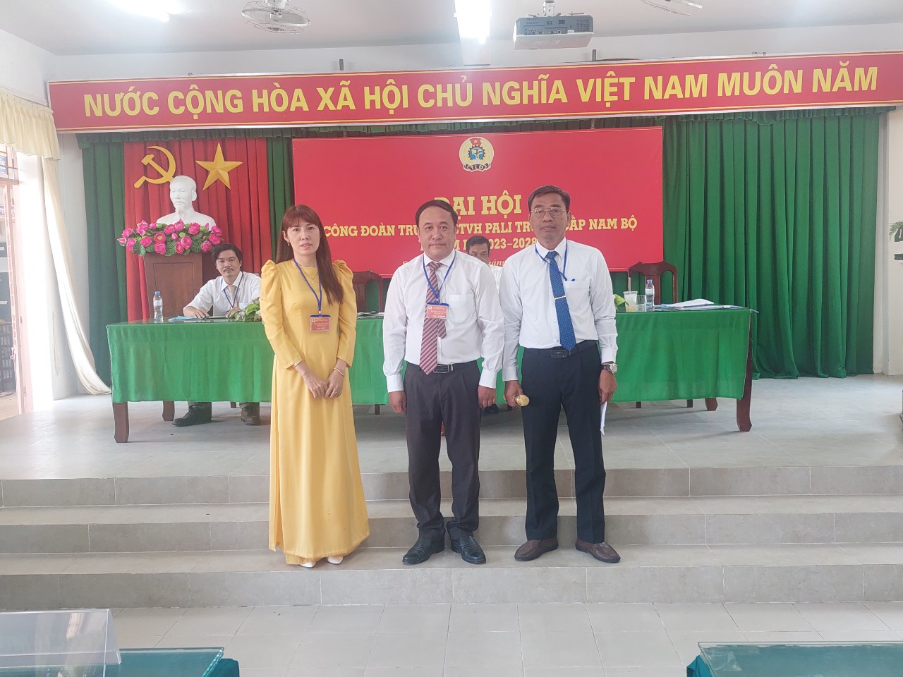 Đại biểu dự Đại hội Công đoàn ngành Giáo dục lần thứ VII, nhiệm kỳ 2023-2028.